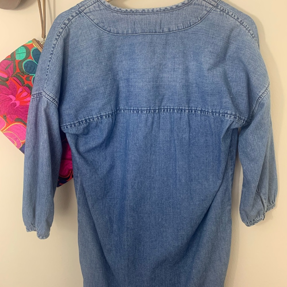 Madewell Denim Artiste Tunic Dress - Picture 4 of 8